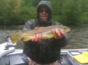 flyfishing the clark fork river in the spring